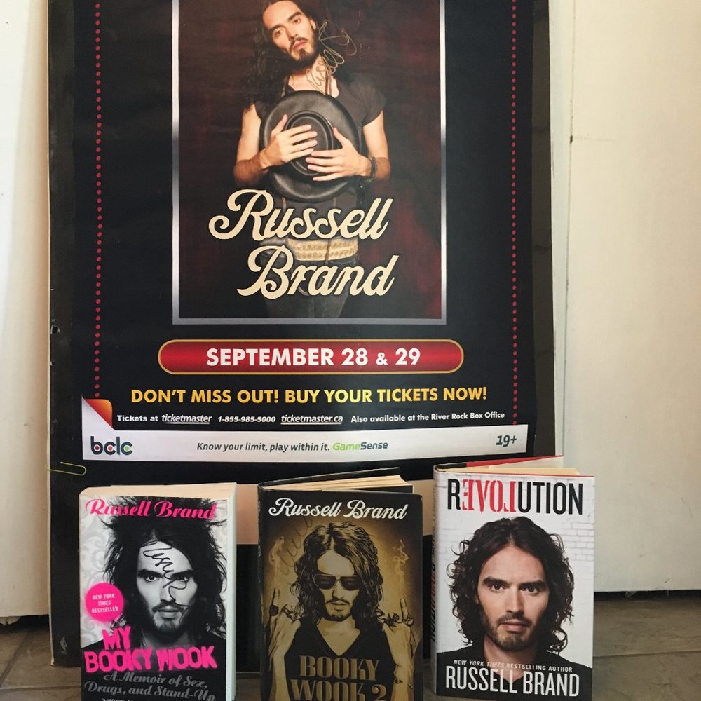 ♥️ HOST PICK ♥️ Russell Brand~ SIGNED Lot!